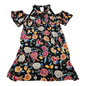 Love Reign Medium Off The Shoulder Floral Mini Dress